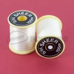Gordon Griffiths Sheer 14/0 Ultrafine - Funky Fly Tying 41 Gordon Griffiths Sheer 14/0 Ultrafine - Funky Fly Tying -Eyes & Dumbbells Sales Store Gordon Griffiths Sheer 14 0 Ultrafine White 1