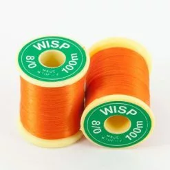 Gordon Griffiths Wisp 8/0 Microfine Thread - Funky Fly Tying -Eyes & Dumbbells Sales Store Gordon Griffiths Wisp 8 0 Microfine Thread Orange 1