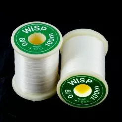 Gordon Griffiths Wisp 8/0 Microfine Thread - Funky Fly Tying -Eyes & Dumbbells Sales Store Gordon Griffiths Wisp 8 0 Microfine Thread White 1