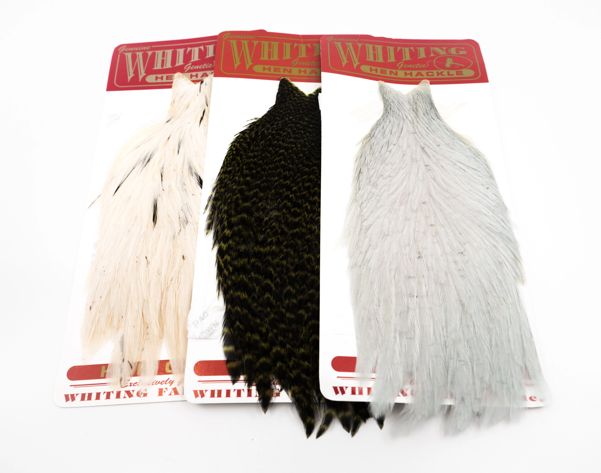 Whiting Hen Neck Capes - Funky Fly Tying 3 Whiting Hen Neck Capes - Funky Fly Tying