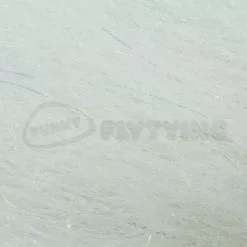 H2O Sculpting Flash Brush 5" - Funky Fly Tying -Eyes & Dumbbells Sales Store H2O Sculpting Flash Brush 5 Bucktail White 1