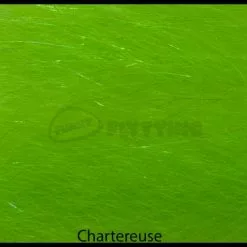 Funky Halo Hair - Funky Fly Tying -Eyes & Dumbbells Sales Store Halo Hair from Funky Chartreuse