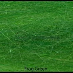 Funky Halo Hair - Funky Fly Tying -Eyes & Dumbbells Sales Store Halo Hair from Funky Frog Green