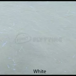 Funky Halo Hair - Funky Fly Tying -Eyes & Dumbbells Sales Store Halo Hair from Funky White