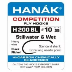 Hanak 200BL Heavy Wet Hook - Funky Fly Tying