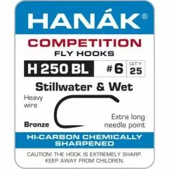 Hanak 250BL Stillwater & Wet Hook - Funky Fly Tying