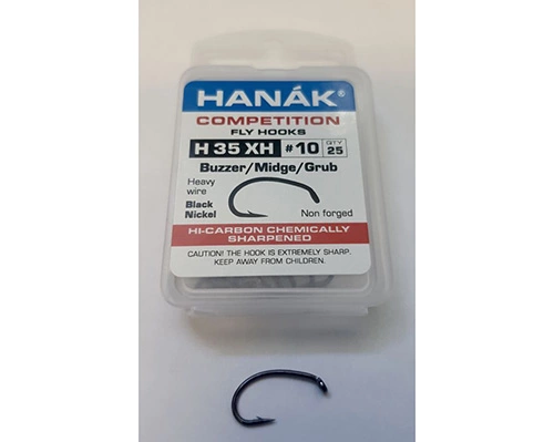Hanak H 35 XH Buzzer Hook Heavy Wire - Funky Fly Tying 3 Hanak H 35 XH Buzzer Hook Heavy Wire - Funky Fly Tying