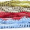 Hareline Barred Rabbit Strips - Funky Fly Tying -Eyes & Dumbbells Sales Store Hareline Barred Rabbit Strips 1