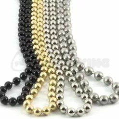 Hareline Chain Bead Eyes - Funky Fly Tying -Eyes & Dumbbells Sales Store Hareline Chain Bead Eyes 2 1