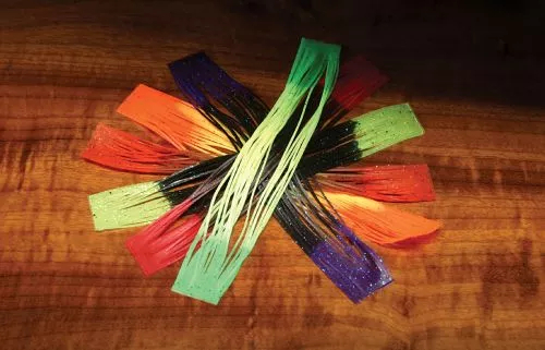 Hareline Fire Tipped Crazy Legs - Funky Fly Tying 3 Hareline Fire Tipped Crazy Legs - Funky Fly Tying