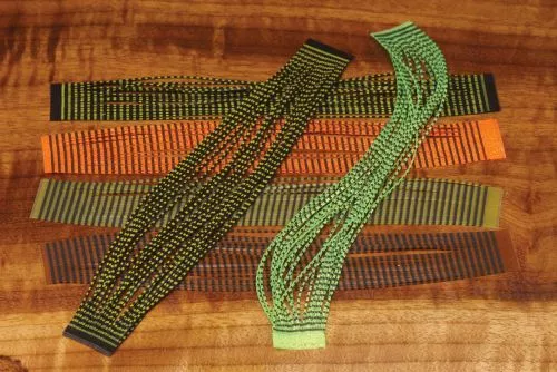 Hareline Grizzly Flutter Legs - Funky Fly Tying 4 Hareline Grizzly Flutter Legs - Funky Fly Tying - Image 2