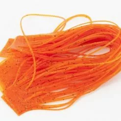 Hareline Loco Legs - Funky Fly Tying -Eyes & Dumbbells Sales Store Hareline Loco Legs Orange Shrimp