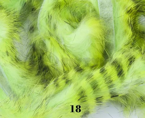 Hareline Tiger Barred Rabbit Zonker Strips - Funky Fly Tying 39 Hareline Tiger Barred Rabbit Zonker Strips - Funky Fly Tying - Image 37