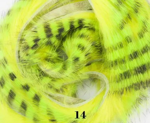 Hareline Tiger Barred Rabbit Zonker Strips - Funky Fly Tying 32 Hareline Tiger Barred Rabbit Zonker Strips - Funky Fly Tying - Image 30