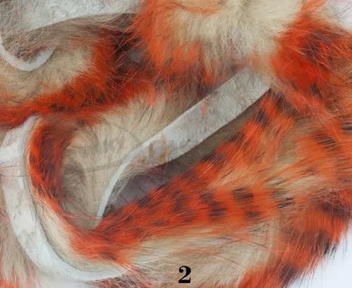 Hareline Tiger Barred Rabbit Zonker Strips - Funky Fly Tying 7 Hareline Tiger Barred Rabbit Zonker Strips - Funky Fly Tying - Image 5
