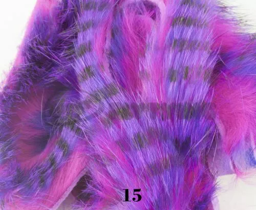 Hareline Tiger Barred Rabbit Zonker Strips - Funky Fly Tying 33 Hareline Tiger Barred Rabbit Zonker Strips - Funky Fly Tying - Image 31