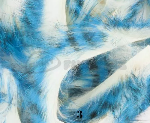 Hareline Tiger Barred Rabbit Zonker Strips - Funky Fly Tying 9 Hareline Tiger Barred Rabbit Zonker Strips - Funky Fly Tying - Image 7