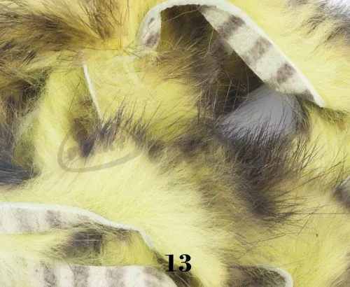 Hareline Tiger Barred Rabbit Zonker Strips - Funky Fly Tying 29 Hareline Tiger Barred Rabbit Zonker Strips - Funky Fly Tying - Image 27