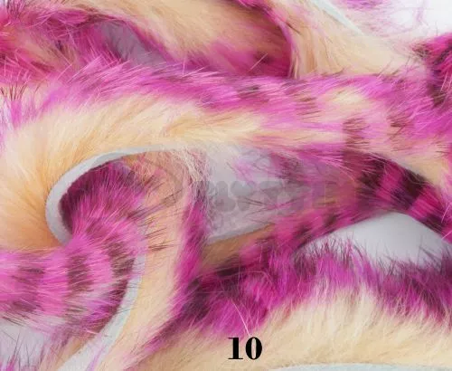 Hareline Tiger Barred Rabbit Zonker Strips - Funky Fly Tying 23 Hareline Tiger Barred Rabbit Zonker Strips - Funky Fly Tying - Image 21