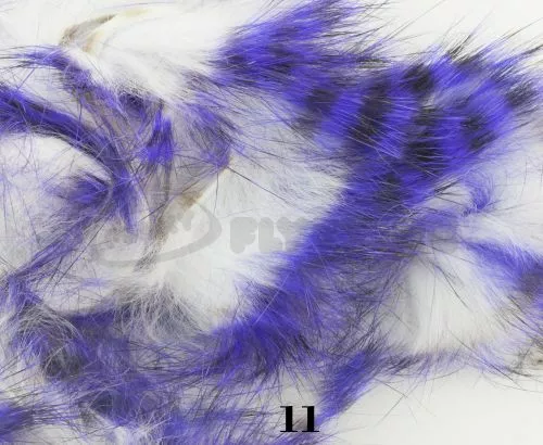 Hareline Tiger Barred Rabbit Zonker Strips - Funky Fly Tying 25 Hareline Tiger Barred Rabbit Zonker Strips - Funky Fly Tying - Image 23