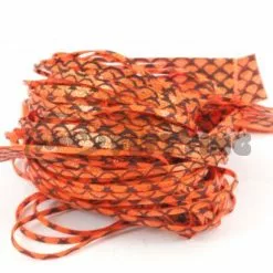 Hareline Magnum Predator Legs - Funky Fly Tying -Eyes & Dumbbells Sales Store Hareline Magnum Predator Legs Barred Orange 1