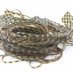 Hareline Magnum Predator Legs - Funky Fly Tying -Eyes & Dumbbells Sales Store Hareline Magnum Predator Legs Barred Pumpkin 1