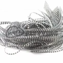 Hareline Magnum Predator Legs - Funky Fly Tying -Eyes & Dumbbells Sales Store Hareline Magnum Predator Legs Grizzly Barred Smoke 1