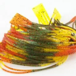 Hareline Magnum Predator Legs - Funky Fly Tying -Eyes & Dumbbells Sales Store Hareline Magnum Predator Legs Orange Pumpkin Yellow 1