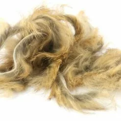 Hareline Micro Rabbit Strips - Funky Fly Tying -Eyes & Dumbbells Sales Store Hareline Micro Rabbit Strips Gold Varient