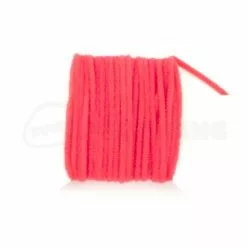 Hareline Micro Ultra Chenille - Funky Fly Tying 38 Hareline Micro Ultra Chenille - Funky Fly Tying -Eyes & Dumbbells Sales Store Hareline Micro Ultra Chenille Fluo Red