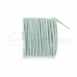 Hareline Micro Ultra Chenille - Funky Fly Tying 52 Hareline Micro Ultra Chenille - Funky Fly Tying -Eyes & Dumbbells Sales Store Hareline Micro Ultra Chenille Light Grey