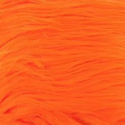 Hareline Pseudo Hair - Funky Fly Tying -Eyes & Dumbbells Sales Store Hareline Pseudo Hair Fluo Orange