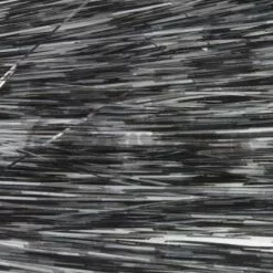 Hedron Inc Hedron Flashabou - Grizzly Barred - Funky Fly Tying -Eyes & Dumbbells Sales Store Hedron Flashabou Grizzly Barred Clear 1