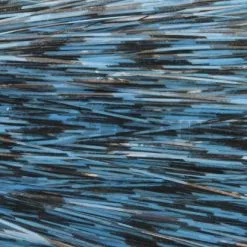 Hedron Inc Hedron Flashabou - Grizzly Barred - Funky Fly Tying -Eyes & Dumbbells Sales Store Hedron Flashabou Grizzly Barred Fl Blue 1