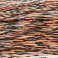 Hedron Inc Hedron Flashabou - Grizzly Barred - Funky Fly Tying -Eyes & Dumbbells Sales Store Hedron Flashabou Grizzly Barred Fl Orange 1