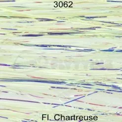 Hedron Inc Hedron Flashabou Mirage - Funky Fly Tying -Eyes & Dumbbells Sales Store Hedron Flashabou Mirage Colours Fl Chartreuse