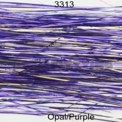 Hedron Inc Hedron Flashabou Mirage - Funky Fly Tying -Eyes & Dumbbells Sales Store Hedron Flashabou Mirage Colours Opal Purple 1