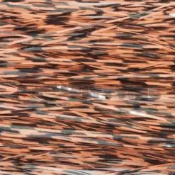 Hedron Inc Hedron Magnum Black Barred Flashabou - Funky Fly Tying -Eyes & Dumbbells Sales Store Hedron Magnum Black Barred Flashabou Fl Orange Black 1