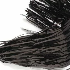 Hedron Inc Hedron Saltwater Flashabou - Funky Fly Tying -Eyes & Dumbbells Sales Store Hedron Saltwater Flashabou Black 1