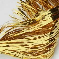 Hedron Inc Hedron Saltwater Flashabou - Funky Fly Tying -Eyes & Dumbbells Sales Store Hedron Saltwater Flashabou Gold 1