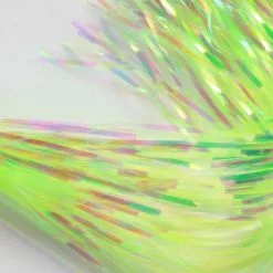 Hedron Inc Hedron Saltwater Flashabou - Funky Fly Tying -Eyes & Dumbbells Sales Store Hedron Saltwater Flashabou Pearl Chartreuse
