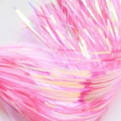 Hedron Inc Hedron Saltwater Flashabou - Funky Fly Tying -Eyes & Dumbbells Sales Store Hedron Saltwater Flashabou Pearl Pink