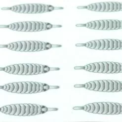 Hemingways Hemingway's Gammarus Backs - Funky Fly Tying -Eyes & Dumbbells Sales Store Hemingways Gammarus Backs Grey 1