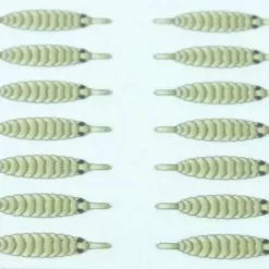 Hemingways Hemingway's Gammarus Backs - Funky Fly Tying -Eyes & Dumbbells Sales Store Hemingways Gammarus Backs Light Olive 1