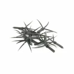 Hemingways Hemingway's Mayfly Nymph Rubber Tails - Funky Fly Tying -Eyes & Dumbbells Sales Store Hemingways Mayfly Nymph Rubber Tails Black