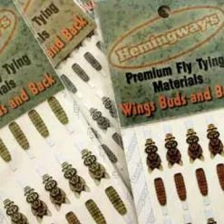 Hemingways Hemingway's Mayfly Wing Buds & Back - Funky Fly Tying