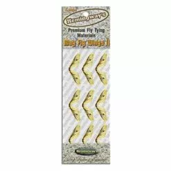 Hemingways Hemingway's Mayfly Wings II - Funky Fly Tying 24 Hemingways Hemingway's Mayfly Wings II - Funky Fly Tying -Eyes & Dumbbells Sales Store Hemingways Mayfly Wings II Light yellow