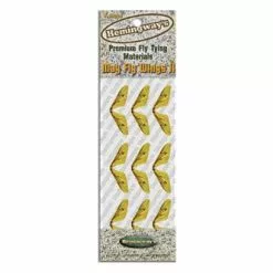 Hemingways Hemingway's Mayfly Wings II - Funky Fly Tying 20 Hemingways Hemingway's Mayfly Wings II - Funky Fly Tying -Eyes & Dumbbells Sales Store Hemingways Mayfly Wings II yellow