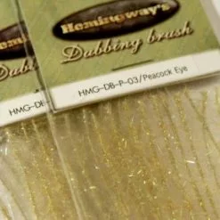 Hemingways Hemingway's Peacock Dubbing Brushes - Funky Fly Tying -Eyes & Dumbbells Sales Store Hemingways Peacock Dubbing Brushes Peacock Yey