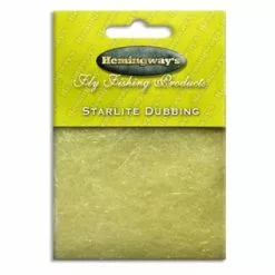 Hemingways Hemingway's Star Lite Dubbing - Funky Fly Tying -Eyes & Dumbbells Sales Store Hemingways Star Lite Dubbing Lemon Yellow 1